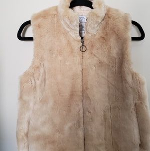 LOFT faux vest XS